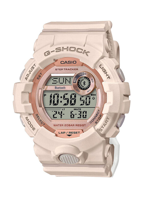 Casio G-Shock Digital Watch for Men with Resin Band, Water Resistant, GMD B800 4, Grey-Pink
Casio G-Shock Digital Watch for Men with Resin Band, Water Resistant, GMD B800 4, Grey-Pink
