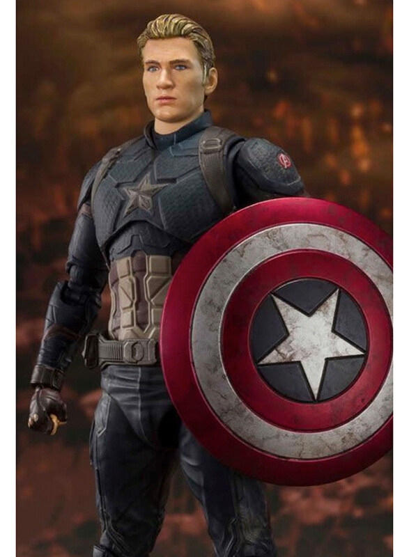 Bandai Tamashii S.H.Figuarts Captain America Final Battle Edition Avengers: Endgame Statue, Ages 15+
Bandai Tamashii S.H.Figuarts Captain America Final Battle Edition Avengers: Endgame Statue, Ages 15+