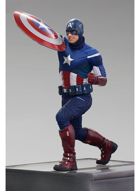 Iron Studios Captain America 2012 BDS Art Scale 1:10 Scale Avengers: Endgame Statue, Ages 15+
Iron Studios Captain America 2012 BDS Art Scale 1:10 Scale Avengers: Endgame Statue, Ages 15+