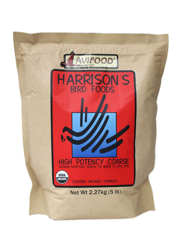 Harrison's High Potency Coarse Nutrition Medium to Large Dry Birds Food, 2.27Kg
Harrison's High Potency Coarse Nutrition Medium to Large Dry Birds Food, 2.27Kg