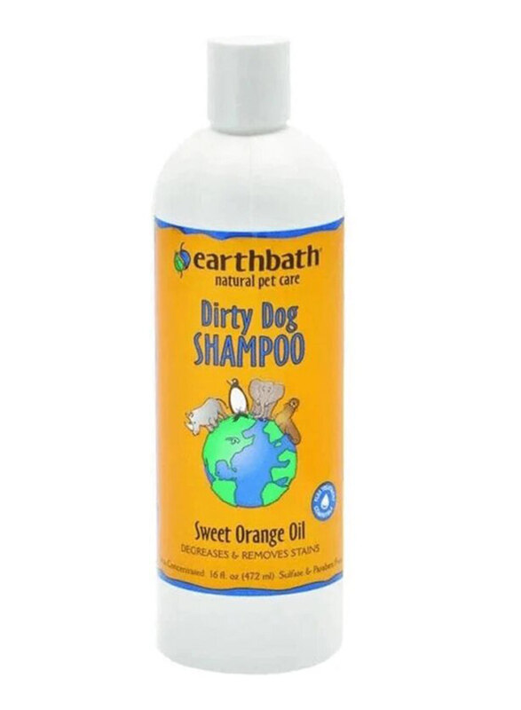 Earth Bath Dirty Dog Shampoo for Degreasing & Removing Stains with Sweet Orange Oil, 472ml, Orange
Earth Bath Dirty Dog Shampoo for Degreasing & Removing Stains with Sweet Orange Oil, 472ml, Orange