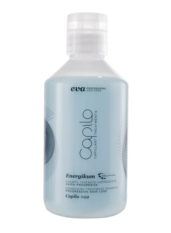 Eva Professional Hair Care Eva Professional Capilo #02 and #03 Energikum Shampoo for Sensitive Scalps, 300ml, 2 Pieces
Eva Professional Hair Care Eva Professional Capilo #02 and #03 Energikum Shampoo for Sensitive Scalps, 300ml, 2 Pieces