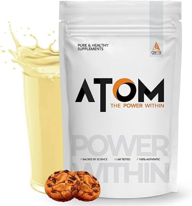 Asitis AS-IT-IS ATOM Performance Whey 1Kg With Safed Musli & Mucuna Pruriens For Faster Recovery Highly Bioavailable - Cookie delight flavor
Asitis AS-IT-IS ATOM Performance Whey 1Kg With Safed Musli & Mucuna Pruriens For Faster Recovery Highly Bioavailable - Cookie delight flavor