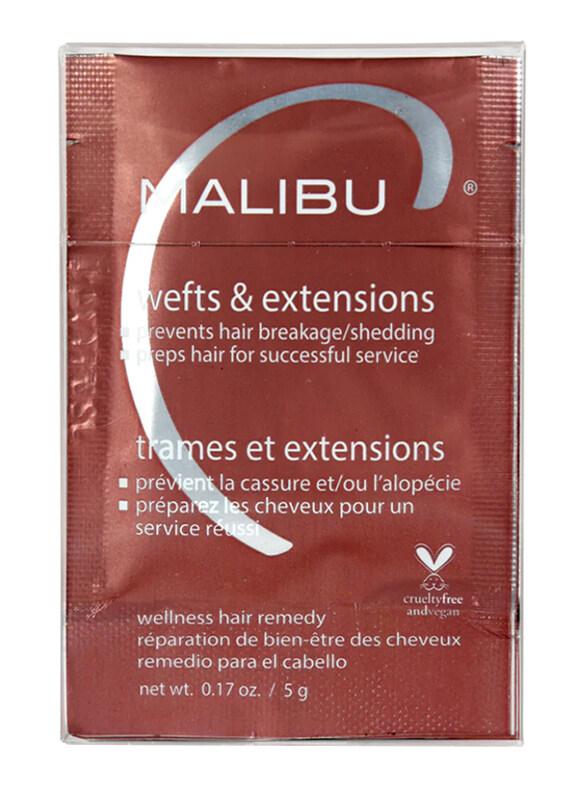 Malibu C Wefts & Extensions Wellness Hair Remedy for All Hair Types, 12 Pieces
Malibu C Wefts & Extensions Wellness Hair Remedy for All Hair Types, 12 Pieces
