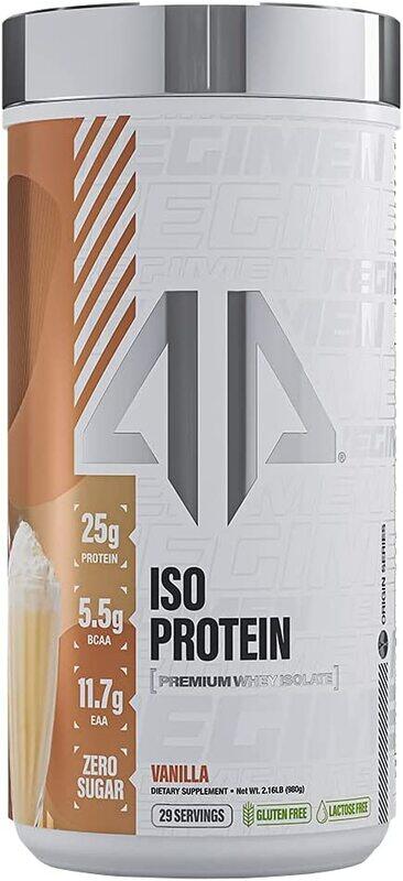 AP Sports Regimen Iso Protein 100% Pure Whey Isolate, 29 Servings, 2 Lbs, Vanilla
AP Sports Regimen Iso Protein 100% Pure Whey Isolate, 29 Servings, 2 Lbs, Vanilla