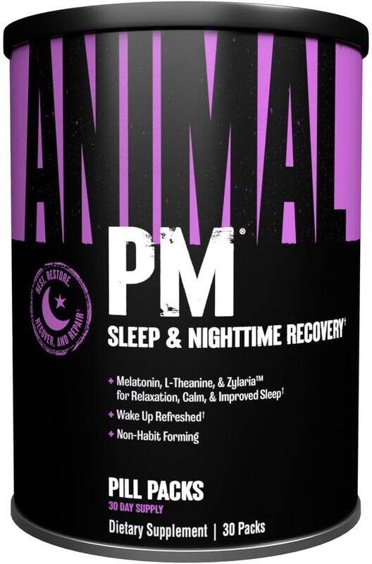 Animal-Immune, Sleep and Relaxation Complex - Night time Recovery Stack - 30 Packs
Animal-Immune, Sleep and Relaxation Complex - Night time Recovery Stack - 30 Packs