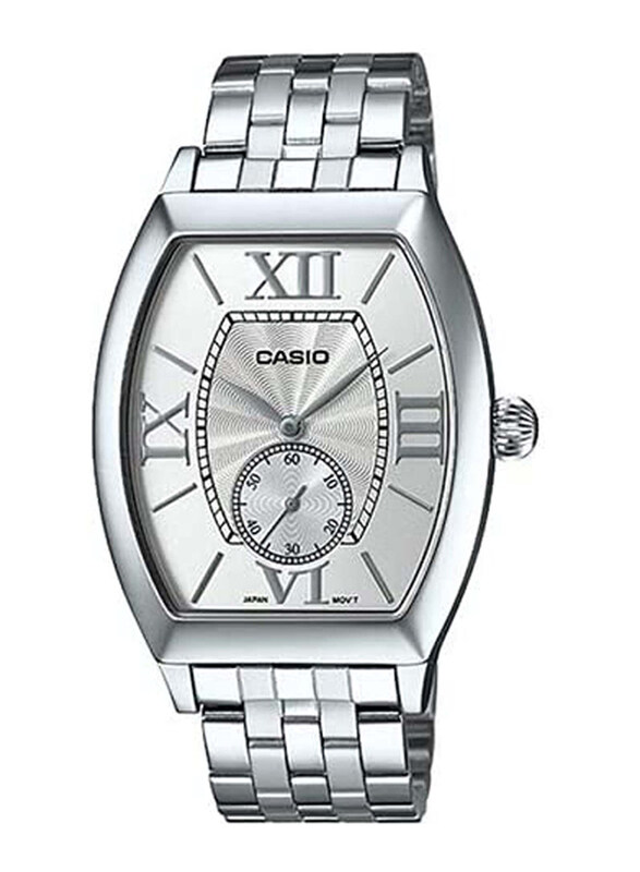 Casio Analog Watch for Men with Stainless Steel Band, Water Resistant, MTP-E114D-7ADF, Silver
Casio Analog Watch for Men with Stainless Steel Band, Water Resistant, MTP-E114D-7ADF, Silver