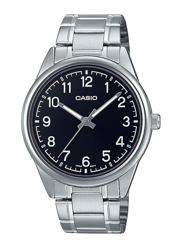 Casio Analog Watch for Men with Stainless Steel Band, Water Resistant, MTP-V005D-1B4UDF, Black-Silver
Casio Analog Watch for Men with Stainless Steel Band, Water Resistant, MTP-V005D-1B4UDF, Black-Silver