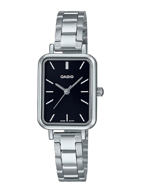 Casio Petite Analog Watch for Women with Stainless Steel Band, Water Resistant, LTP-V009D-1E, Silver-Black
Casio Petite Analog Watch for Women with Stainless Steel Band, Water Resistant, LTP-V009D-1E, Silver-Black