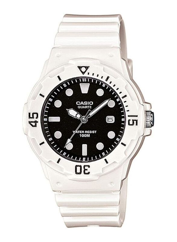 Casio Analog Watch for Woman with Resin Band, Water Resistant, LRW-200H, White-Black
Casio Analog Watch for Woman with Resin Band, Water Resistant, LRW-200H, White-Black