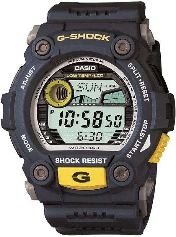Casio Digital Quartz Watch for Men with Plastic Band, Water Resistant and Chronograph, G7900-2, Blue-Grey
Casio Digital Quartz Watch for Men with Plastic Band, Water Resistant and Chronograph, G7900-2, Blue-Grey