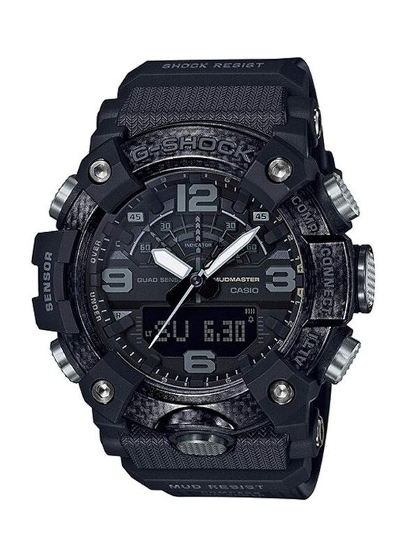 Casio G-Shock Analog + Digital Watch for Men with Resin Band, Water Resistant, GG-B100-1B, Black
Casio G-Shock Analog + Digital Watch for Men with Resin Band, Water Resistant, GG-B100-1B, Black