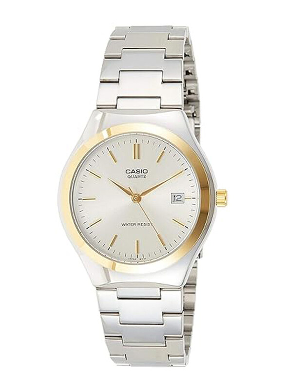 Casio Analog Watch for Men with Stainless Steel Band, Water Resistant, MTP-1170G-7ARDF, Silver-White
Casio Analog Watch for Men with Stainless Steel Band, Water Resistant, MTP-1170G-7ARDF, Silver-White