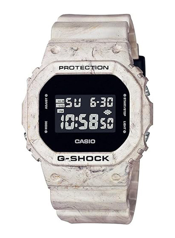 Casio Digital Watch for Men with Plastic Band, Water Resistant, DW-5600WM-5ER, Grey/Black
Casio Digital Watch for Men with Plastic Band, Water Resistant, DW-5600WM-5ER, Grey/Black