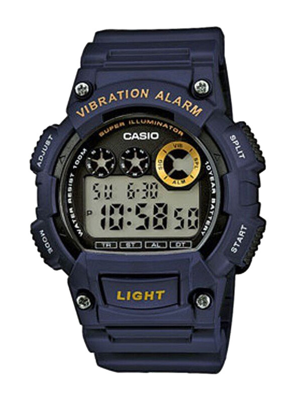 Casio Unisex Digital Watch for Men with Resin Band, Water Resistance, W-735H-2AVEF, Black-Clear
Casio Unisex Digital Watch for Men with Resin Band, Water Resistance, W-735H-2AVEF, Black-Clear