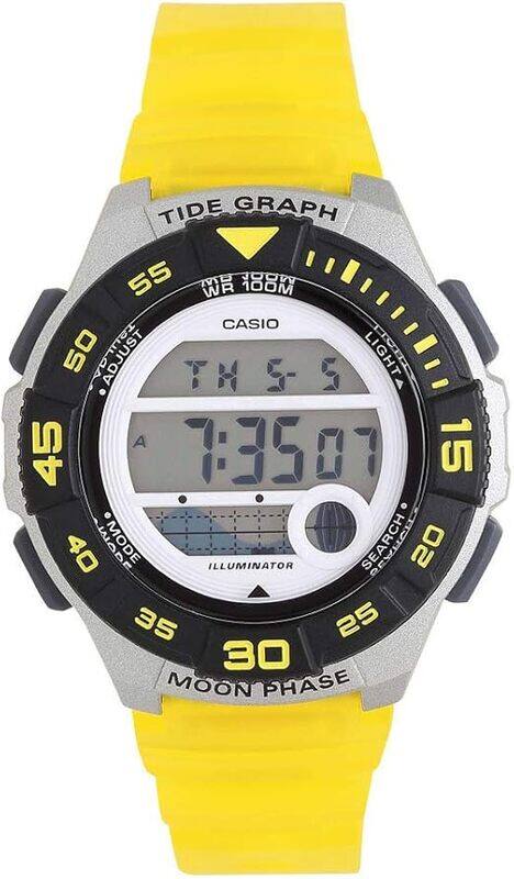 Casio Digital Watch for Men with Resin Band, Water Resistant, LWS-1100H-9AVDF (A1722), Yellow-White
Casio Digital Watch for Men with Resin Band, Water Resistant, LWS-1100H-9AVDF (A1722), Yellow-White