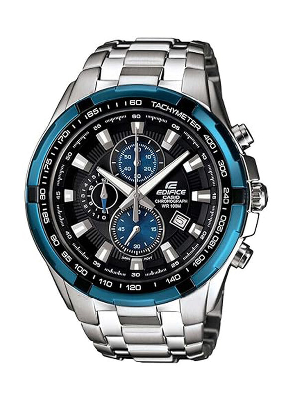 Casio Edifice Analog Watch for Men with Stainless Steel Band, Water Resistant and Chronograph, EF-539D-1A2VDF-1, Silver-Black
Casio Edifice Analog Watch for Men with Stainless Steel Band, Water Resistant and Chronograph, EF-539D-1A2VDF-1, Silver-Black