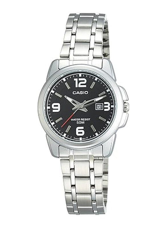 Casio Analog Watch for Woman with Stainless Steel Band, Water Resistant, LTP-1314D-1AVDF (A541), Silver-Black
Casio Analog Watch for Woman with Stainless Steel Band, Water Resistant, LTP-1314D-1AVDF (A541), Silver-Black