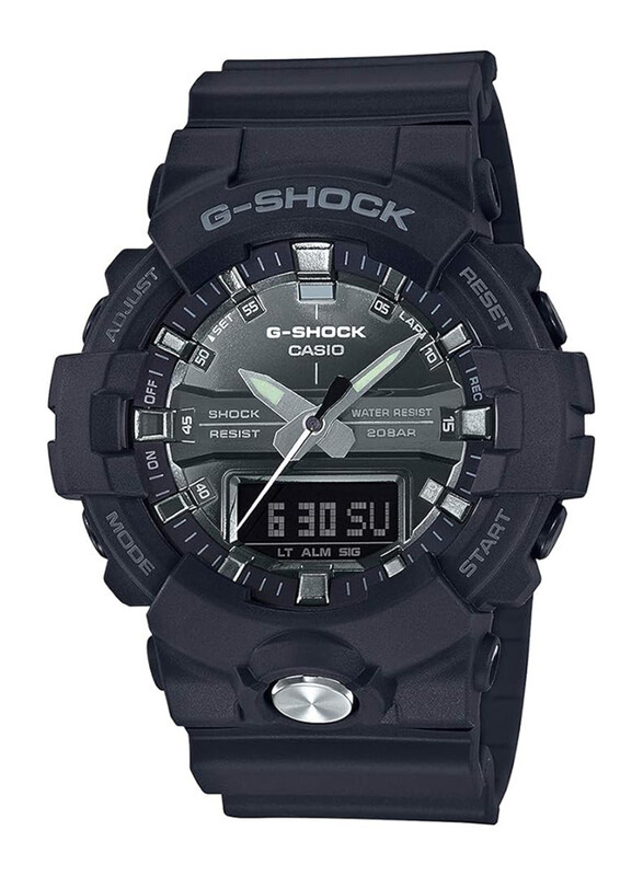 Casio G-Shock Analog + Digital Quartz Watch for Men with Resin Band, Water Resistant, GA-810MMA-1A, Black-Grey
Casio G-Shock Analog + Digital Quartz Watch for Men with Resin Band, Water Resistant, GA-810MMA-1A, Black-Grey