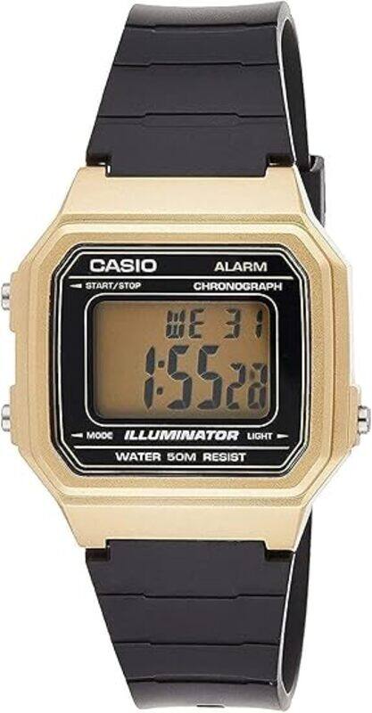 Casio Digital Watch for Men with Resin Band, Water Resistant, W-217HM-9AVDF (I115), Black-Gold
Casio Digital Watch for Men with Resin Band, Water Resistant, W-217HM-9AVDF (I115), Black-Gold