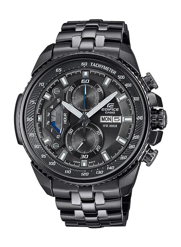 Casio Edifice Analog Watch for Men with Stainless Steel Band, Water Resistant and Chronograph, EF-558DC-1AVUDF, Black-Grey
Casio Edifice Analog Watch for Men with Stainless Steel Band, Water Resistant and Chronograph, EF-558DC-1AVUDF, Black-Grey
