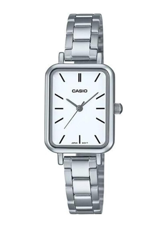 Casio Analog Watch for Women with Stainless Steel Band, Water Resistant, LTP-V009D-7EUDF, Silver-White
Casio Analog Watch for Women with Stainless Steel Band, Water Resistant, LTP-V009D-7EUDF, Silver-White