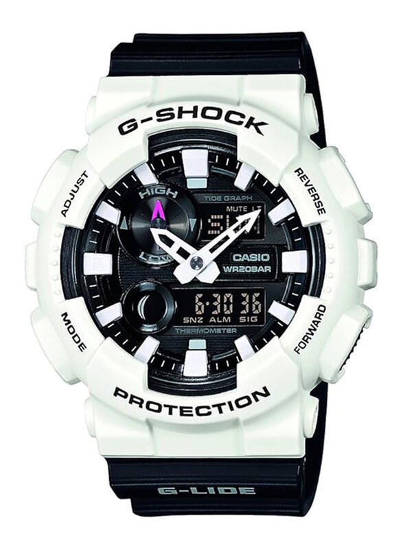 Casio G-Shock Analog + Digital Watch for Men with Rubber Band, Water Resistant, GAX-100B-7AER, White-Black
Casio G-Shock Analog + Digital Watch for Men with Rubber Band, Water Resistant, GAX-100B-7AER, White-Black