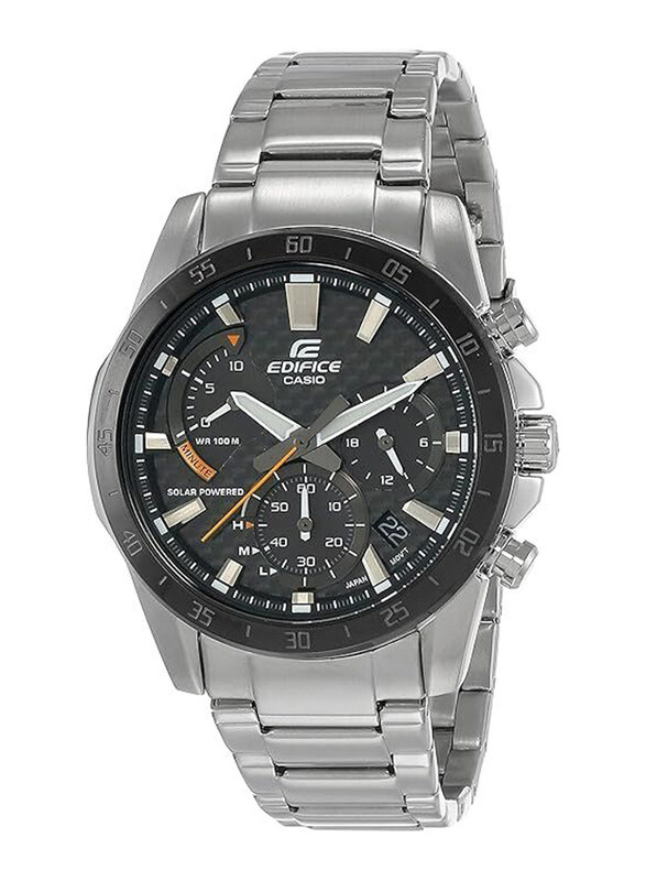 Casio Edifice Analog Watch for Men with Stainless Steel Band, Water Resistant and Chronograph, EQS-930DB-1AVUDF, Silver-Black
Casio Edifice Analog Watch for Men with Stainless Steel Band, Water Resistant and Chronograph, EQS-930DB-1AVUDF, Silver-Black