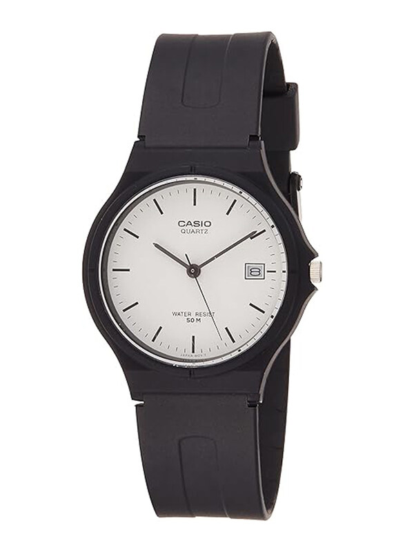Casio Analog Watch for Men with Resin Band, Water Resistant, MW-59-7EVDF, Black-White
Casio Analog Watch for Men with Resin Band, Water Resistant, MW-59-7EVDF, Black-White