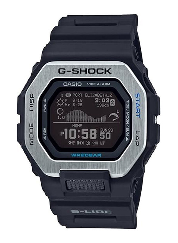 Casio G-Shock Digital Watch for Men with Resin Band, Water Resistant, GBX-100-1DR, Black
Casio G-Shock Digital Watch for Men with Resin Band, Water Resistant, GBX-100-1DR, Black