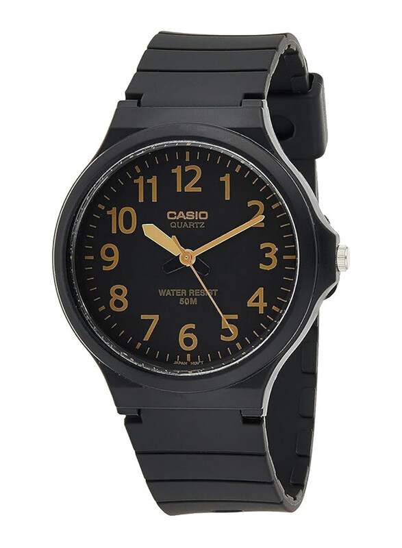 Casio Analog Watch for Men with Resin Band, Water Resistant, MW-240-1B2VDF, Black
Casio Analog Watch for Men with Resin Band, Water Resistant, MW-240-1B2VDF, Black
