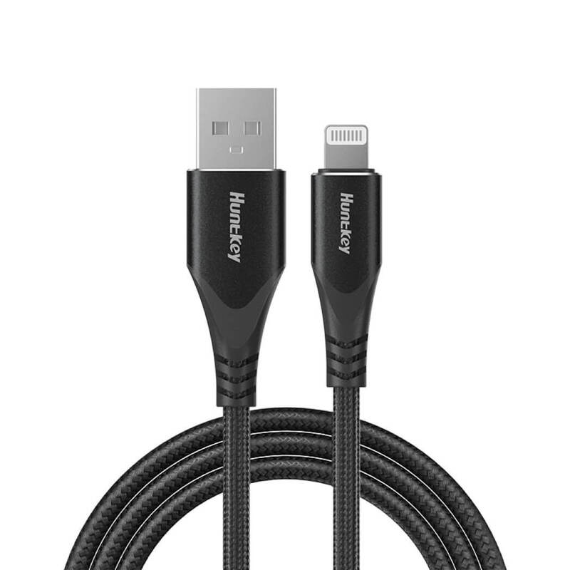 

Huntkey USB A to Lightning Cable SR Braided 1.5m