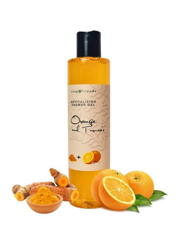 Soap&Friends Orange and Turmeric Shower Gel with Moisturizing Avocado Oil - 250 ml
Soap&Friends Orange and Turmeric Shower Gel with Moisturizing Avocado Oil - 250 ml