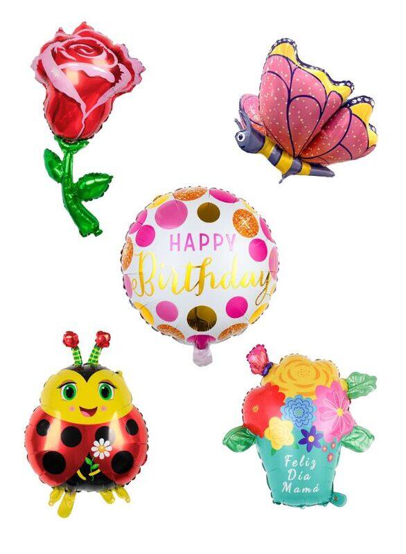 Generic Celebrate with Joy: Set of 5 Happy Birthday Balloons for Memorable Festivities
Generic Celebrate with Joy: Set of 5 Happy Birthday Balloons for Memorable Festivities