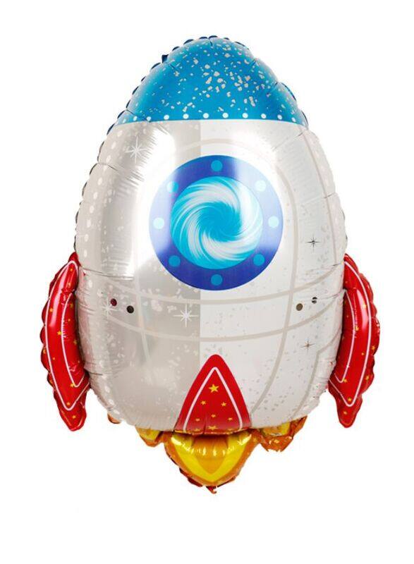 Generic 1 pc Birthday Party Balloons Large Size Rocket Foil Balloon Adult & Kids Party Theme Decorations for Birthday, Anniversary, Baby Shower
Generic 1 pc Birthday Party Balloons Large Size Rocket Foil Balloon Adult & Kids Party Theme Decorations for Birthday, Anniversary, Baby Shower