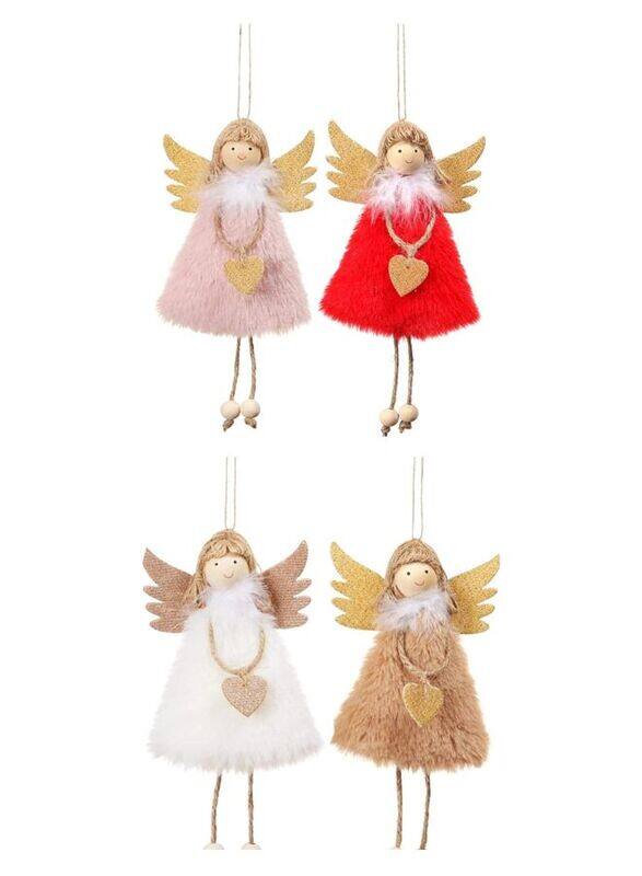 Generic Christmas Plush Angel Pendants, Hanging Ornaments for Xmas, Trees, Nativity, Windows, Walls and Doors (Pack of 4)
Generic Christmas Plush Angel Pendants, Hanging Ornaments for Xmas, Trees, Nativity, Windows, Walls and Doors (Pack of 4)
