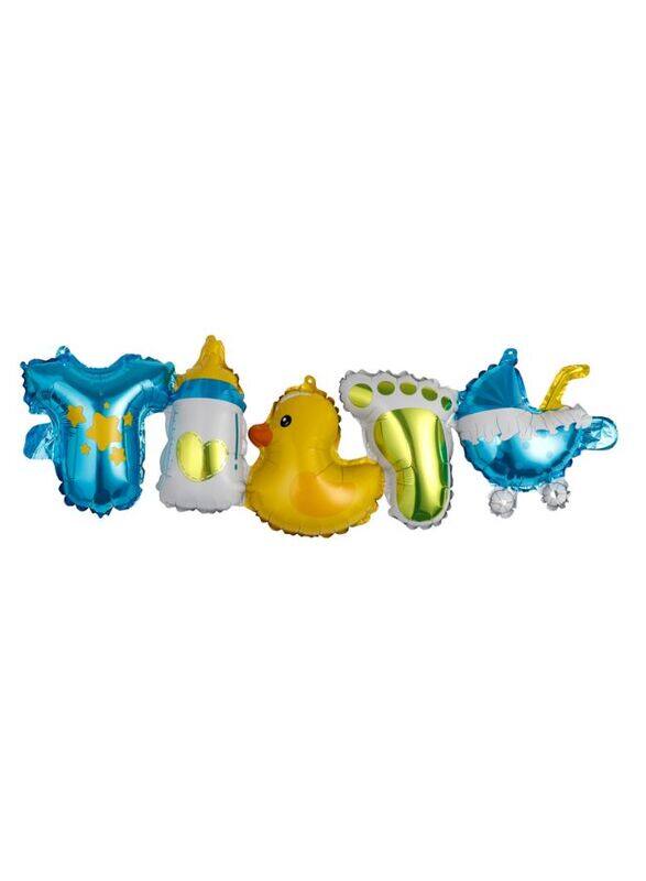 Generic 5 pc Birthday Party Balloons Large Size Baby Shower Foil Balloon Adult & Kids Party Theme Decorations for Birthday, Anniversary, Baby Shower, Blue
Generic 5 pc Birthday Party Balloons Large Size Baby Shower Foil Balloon Adult & Kids Party Theme Decorations for Birthday, Anniversary, Baby Shower, Blue