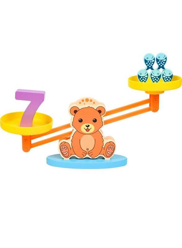 Generic Bear Balance Game Toy, Educational Learning Counting Number Math Toy with Numbers, Little Fishes, Game Cards, Gifts for Kids
Generic Bear Balance Game Toy, Educational Learning Counting Number Math Toy with Numbers, Little Fishes, Game Cards, Gifts for Kids