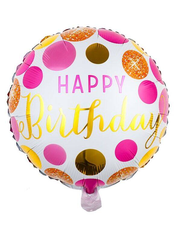Generic 1 pc 18 Inch Birthday Party Balloons Large Size Happy Birthday Pink Foil Balloon Adult & Kids Party Theme Decorations for Birthday, Anniversary, Baby
Generic 1 pc 18 Inch Birthday Party Balloons Large Size Happy Birthday Pink Foil Balloon Adult & Kids Party Theme Decorations for Birthday, Anniversary, Baby