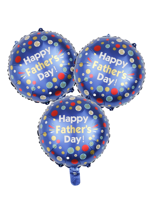 Generic Father's Day Balloon Set - 3-Piece Pack, 18-Inches, Perfect for Celebrating Father's Day, Celebrate with Style and Love
Generic Father's Day Balloon Set - 3-Piece Pack, 18-Inches, Perfect for Celebrating Father's Day, Celebrate with Style and Love