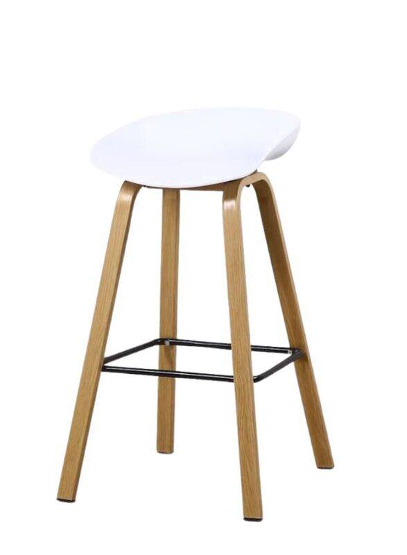 Generic High Stool for Office, Lobby, Clubs, Bars, Reception, Bar Stool with Wooden Legs, White
Generic High Stool for Office, Lobby, Clubs, Bars, Reception, Bar Stool with Wooden Legs, White