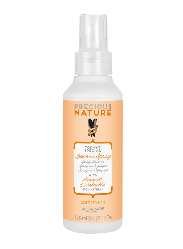 Alfaparf Milano Precious Nature leave in spray with almond and pistachia for colored hair 125ml
Alfaparf Milano Precious Nature leave in spray with almond and pistachia for colored hair 125ml