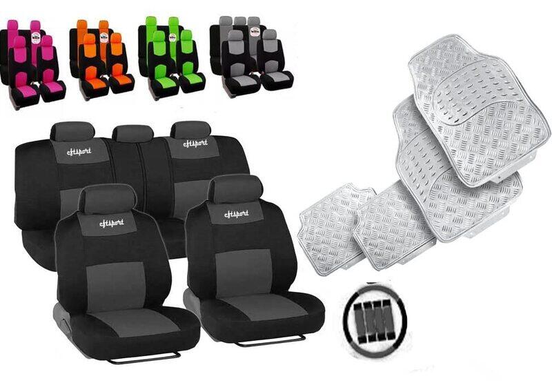 CFT California Universal Fit Polypro Car Seat Covers for Auto Truck Van SUV, 4-Piece, Silver
CFT California Universal Fit Polypro Car Seat Covers for Auto Truck Van SUV, 4-Piece, Silver