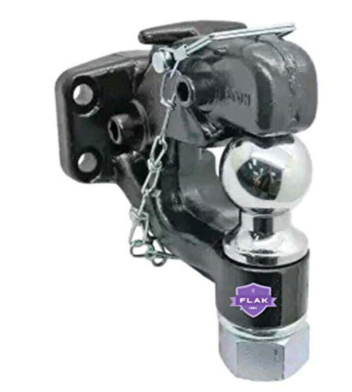 Flak Universal Fit 10 Ton Tow Pintle Rigid Type Towing Hook for All Kind of Pickup Hitch Truck, Black
Flak Universal Fit 10 Ton Tow Pintle Rigid Type Towing Hook for All Kind of Pickup Hitch Truck, Black