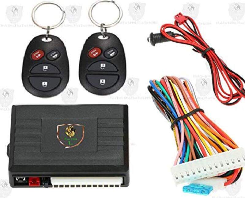 Flak Universal Remote Central Control Box Kit Car Door Lock Keyless Entry System with Trunk Release Button, Multicolour
Flak Universal Remote Central Control Box Kit Car Door Lock Keyless Entry System with Trunk Release Button, Multicolour