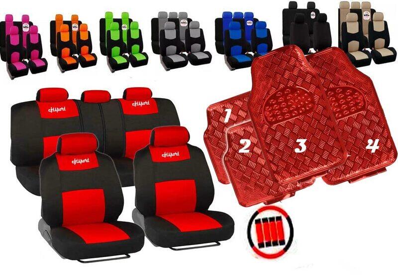 CFT California Universal Fit Polypro Car Seat Covers for Auto Truck Van SUV, 4-Piece, Red
CFT California Universal Fit Polypro Car Seat Covers for Auto Truck Van SUV, 4-Piece, Red
