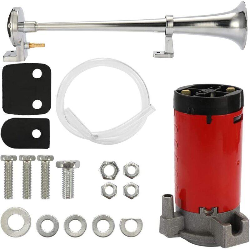 Champion8 Universal Car Air Compressor Super Loud Single Trumpet Set, Multicolour
Champion8 Universal Car Air Compressor Super Loud Single Trumpet Set, Multicolour