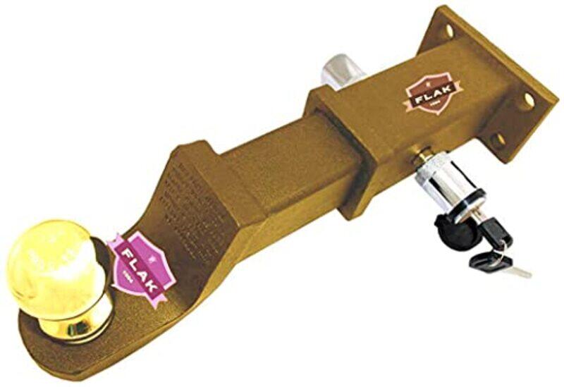 Flak Universal Fit Heavy Duty Vehicle Trailer Tow Hitch Receiver Tow Bar Ball Mount (Style P), Gold
Flak Universal Fit Heavy Duty Vehicle Trailer Tow Hitch Receiver Tow Bar Ball Mount (Style P), Gold