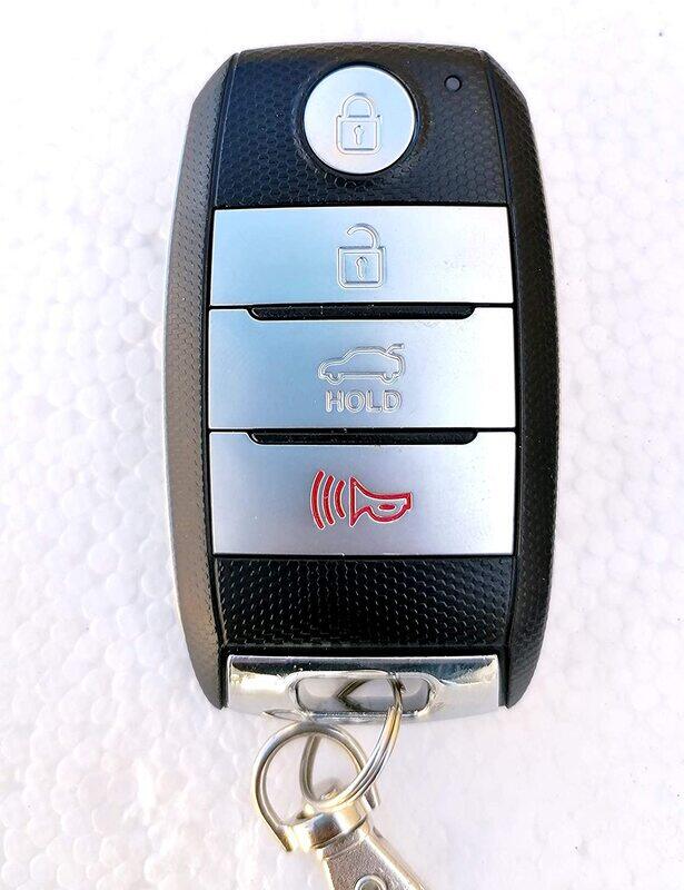 Master Flak Remote Buttons Keyless Entry System for Hyundai i30 i20 Elantra, 2 Pieces, Black/Silver
Master Flak Remote Buttons Keyless Entry System for Hyundai i30 i20 Elantra, 2 Pieces, Black/Silver