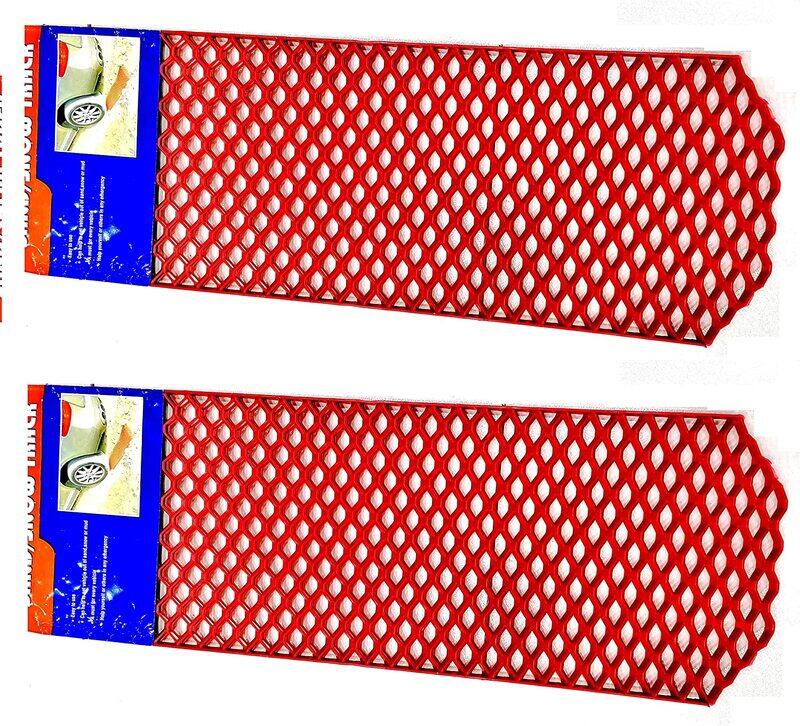 ABC Car Non-Slip Pad Recovery for Most SUVs Cars & Vans for Snow, Ice, Mud & Sand Plate, 2-Piece, Red
ABC Car Non-Slip Pad Recovery for Most SUVs Cars & Vans for Snow, Ice, Mud & Sand Plate, 2-Piece, Red